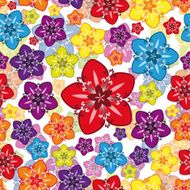 Abstract Flowers N4