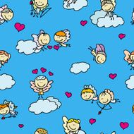 Angel love pattern