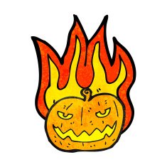 Cartoon Pumpkin N101