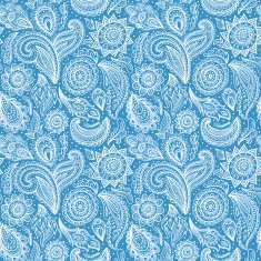 Beautiful vintage floral seamless ornament N2
