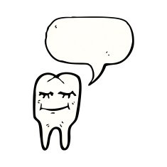 Cartoon Tooth N52