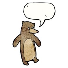 Cartoon Bear N147