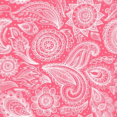 Beautiful vintage floral seamless ornament N3