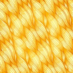 Golden hair seamless pattern