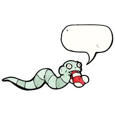 cartoon hungry snake N3