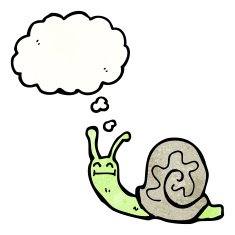 Cartoon Snail N140