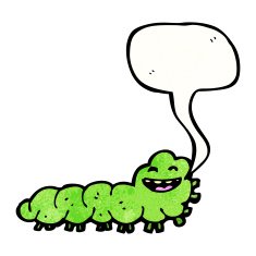 Cartoon Caterpillar N106