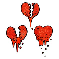 bleeding heart symbols N2