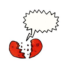 breaking heart cartoon N9