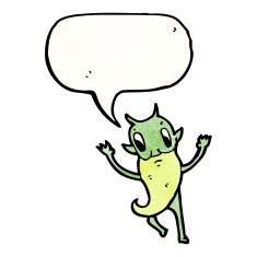 imp with speech bubble N5