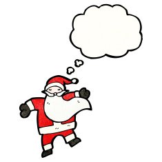 Dancing Santa Cartoon N3
