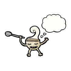 hot soup cartoon character N3