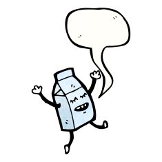 milk carton cartoon character N9