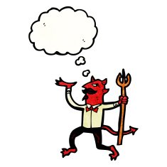 cartoon dancing devil N5
