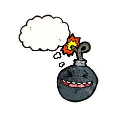 Cartoon Bomb N153