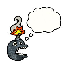 Cartoon Bomb N155