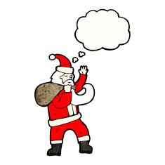 Cartoon Santa Claus N480