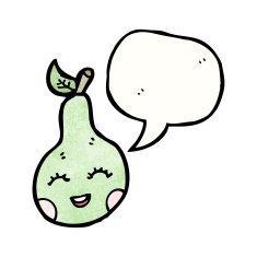Cartoon Pear N91