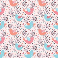 Romantic seamless pattern N13