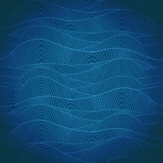 colorful seamless abstract hand-drawn pattern waves background N47