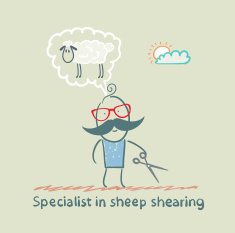 expert thinks about how to shear sheep N3
