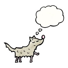 cute little dog cartoon N9