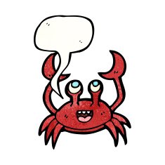Crab cartoon N4
