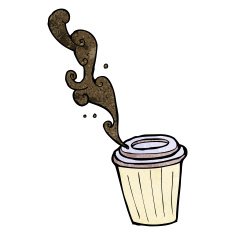 Cartoon Coffee Cup N68