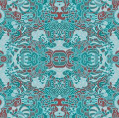 Hand drawn seamless pattern N41