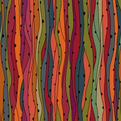 Seamless wave hand-drawn pattern N42