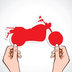 motorbike lable