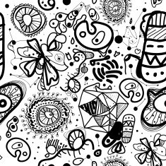 Abstract seamless pattern N41