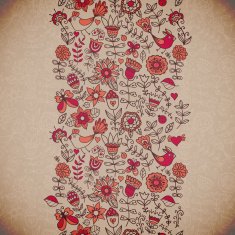 Vector floral background