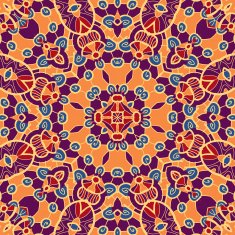 really cool abstract seamless texture full of bright color N3