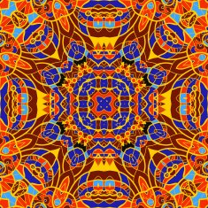 really cool abstract seamless texture full of bright color N5