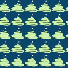 abstract fir seamless pattern