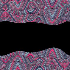 colorful abstract hand-drawn pattern N4