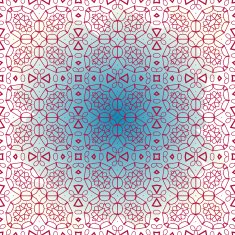 Abstract geometric seamless pattern N7