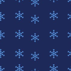 vector seamless pattern of snowflakes N3