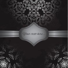 Black And White Christmas Ornaments N2