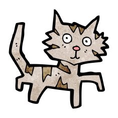 Cartoon Cat N375