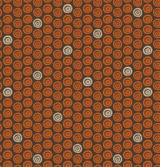 Ethnic natural pattern with circles Ornamental native background