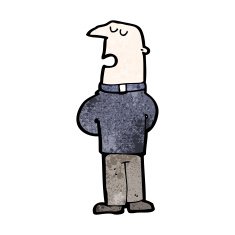 Cartoon Priest N19