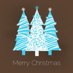 christmas greeting card design