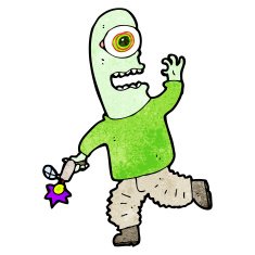 Cartoon Alien N170