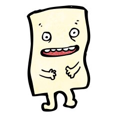 cartoon paper letter character N6