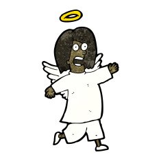 Cartoon Angel N109