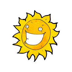 Cartoon Sun N97