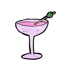 cartoon cocktail N60