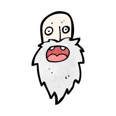 shocked old man cartoon N4
